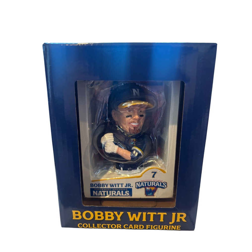 Bobby Witt Jr Northwest Arkansas Naturals Whataburger Collector Card Bobblehead